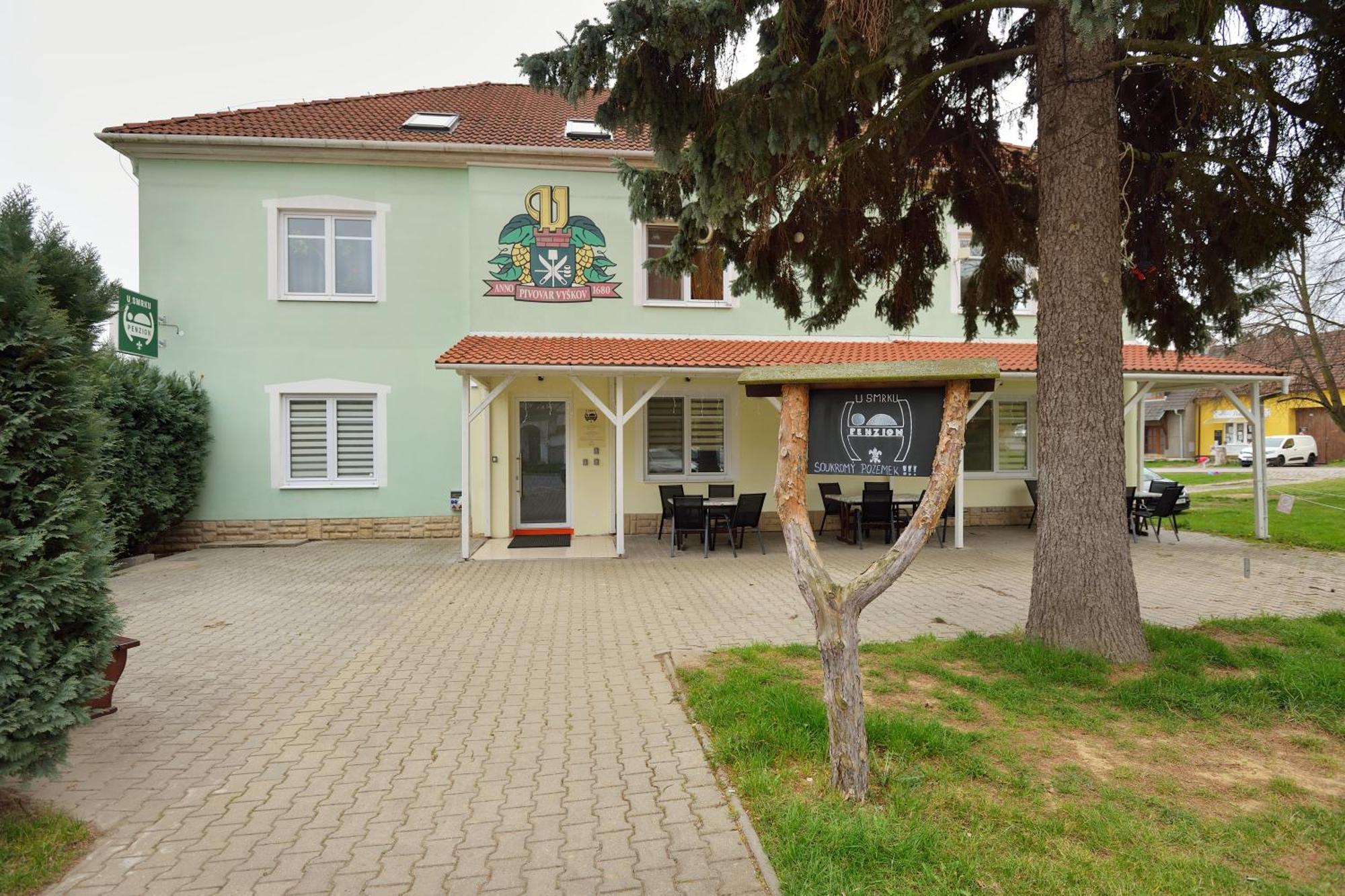 Penzion U Smrku Luleč Exterior foto